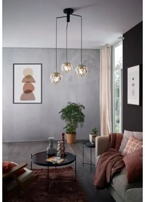Eglo 99073 - Luster na lanku MIRTAZZA 3xE27/60W/230V