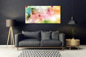 Obraz na akrylátovom skle Kvet rastlina príroda umenie 120x60 cm