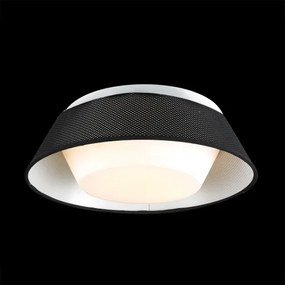 Luxera 18073 Stropné svietidlo TORES E27, 60W, IP20, čierna/biela