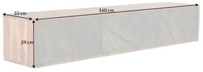 TV-skrinka 43482 Soul 160cm Drevo Acacia  - Komfort-nábytok