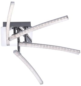 Leuchten Direkt 11291-17 - LED Prisadený luster SIMON 4xLED/3W/230V lesklý chróm