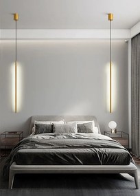 Toolight Toolight, LED stropné svietidlo 100cm, 13W, 4000K, APP1414-C, zlatá lesklá, OSW-00966