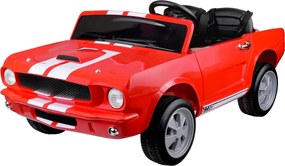 JOKOMISIADA Detské autíčko na batériu SHELBY GT 350 Classic pre dvoch PA0336 červené