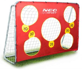 Futbalová bránka, 215 x 153 x 76 cm, + podložka na presnosť | Neo-Sport