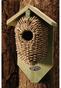 Vtáčia búdka z morskej trávy Esschert Design, výška 26,2 cm