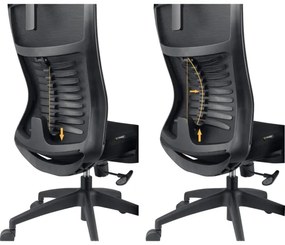 Yenkee - Kancelárska stolička čierna