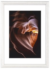 Hama rámeček dřevěný PHOENIX bílá, 10x15 cm