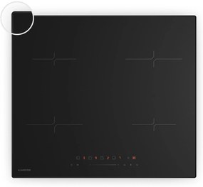 Klarstein Velaire indukčná varná doska, elegantná, minimalistická, výkonná, 4 varné zóny, 7000 W, 60 cm
