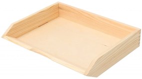 Čisté dřevo Drevený organizér na dokumenty, stohovateľný, na A4, na šírku