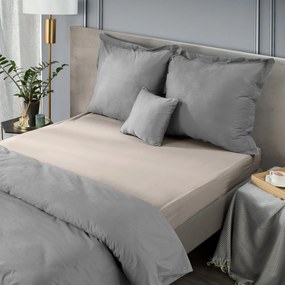 MAKOSATÉNOVÉ PRESTIERADLO NOVA 180X210 CM BÉŽOVÉ