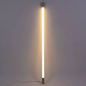 Nástenné LED svetlo Linea Gold, biela
