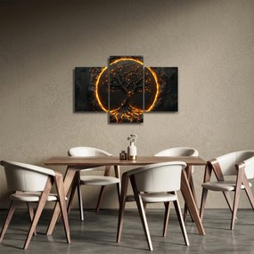 Obraz – Strom života v láve II. (90x60 cm)