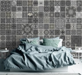 Gario Fototapeta Orientálna šedá mozaika - Andrea Haase Materiál: Vliesová, Rozmery: 100 x 70 cm