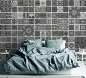 Gario Fototapeta Orientálna šedá mozaika - Andrea Haase Materiál: Vliesová, Rozmery: 150 x 105 cm