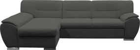 XXXLutz ROHOVÁ SEDAČKA, textil, sivá MID.YOU - Sedačky - 001574004512