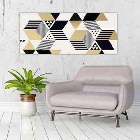 Obraz - Geometrické tvary N⁰1 (120x50 cm)