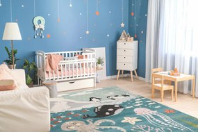 Koberec Funky Top Artica modrý