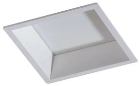 LED svietidlo Aida S9W do sadrokartonu biele