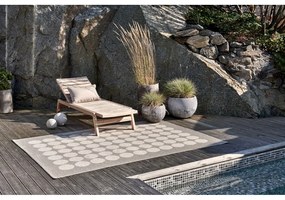 Hnedo-béžový vnútorný a vonkajší behúň 70x240 cm Hugo Walnut Linen – Pappelina