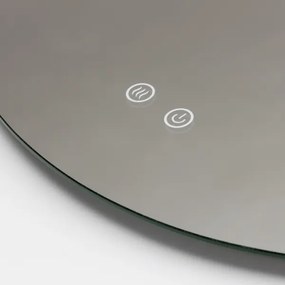 Brilagi - LED stmievateľné zrkadlo s vyhrievaním a podsvietením DEMI PRO LED/20W/230V priemer 60 cm IP44