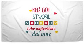 Sablio Uterák Keď Boh stvoril svokrov - 30x50 cm