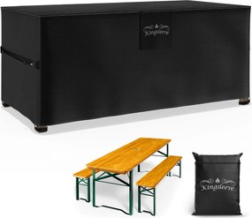 Ochranná plachta na pivný set BEER COVER, 180x90x74cm, antracitová Kingsleeve