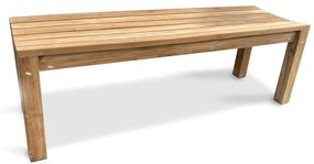 TEXIM MONICA 200 cm - záhradná teaková lavička, teak