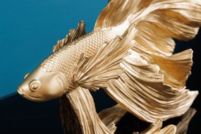 Ozdobná rybka Crowntail 35cm zlatá