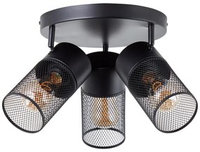 Brilliant - Bodové svietidlo KAMOLO 3xE27/40W/230V čierne