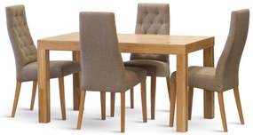 Stima stolička IBIZA dub Vyberte látku ->: BOSS grigio 15