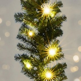 Vianočná girlanda s LED 270 cm