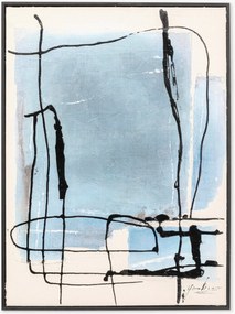 Ručne maľovaná nástenná dekorácia v ráme Dust