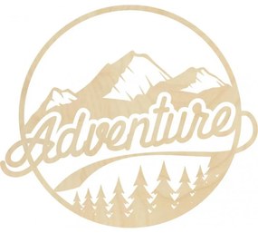 Drevený obraz na stenu s prírodným motívom adventure| SENTOP PR0421