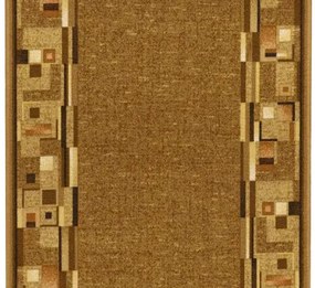 Koberce Breno Behúň BOMBAY 33, šíře role 80 cm, hnedá, viacfarebná