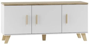 Cama Biela komoda Lotus 3D