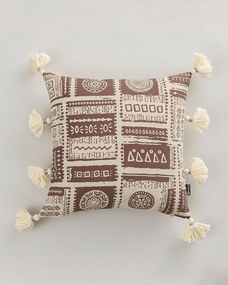 Obliečka na vankúš Tassel Nomad Tribal 45x45 cm