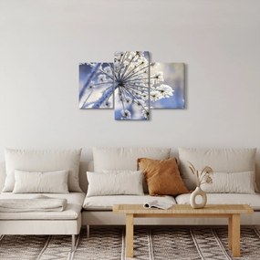 Obraz - Zamrznutý kvet (90x60 cm)
