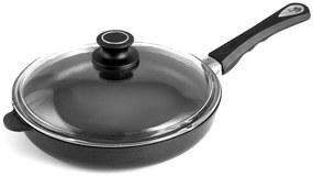 Wok panvica Cheff s pokrievkou, 36 cm