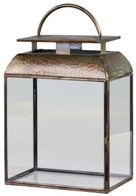 Mosadzná antik kovová lampáš Dione - 17*25*43 cm