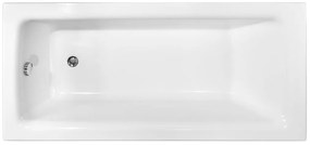 Besco Talia obdĺžniková vaňa 110x70 cm biela #WAT-110-PK