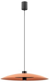 Redo 01-3020-LED Závesný luster na lanku LARS LED/14W/230V+LED/10W Ø60 cm CRI90 oranžový