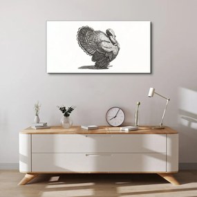 Obraz na plátne Obrázok zvieracie vták Turecko