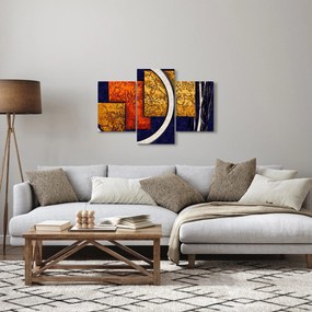 Obraz abstrakcie (90x60 cm)