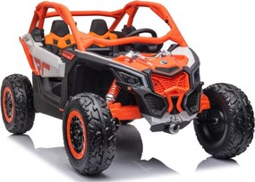 LEAN CARS Elektrická bugina na batérie Can-am RS DK-CA001 oranžová 4x4
