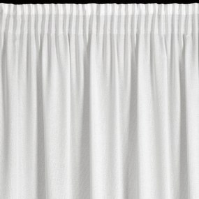 ZÁVES NA PÁSKE ERIS 140X270 CM BIELA