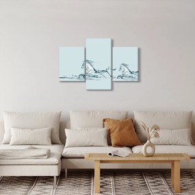 Obraz - Kone z kvapiek vody (90x60 cm)