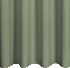 KRÁTKY ZÁVES NA KRÚŽKOCH RITA 140X175 CM OLIVOVÁ