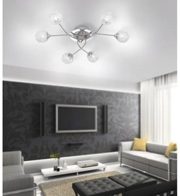 Paul Neuhaus 6796-55 - Prisadený luster WOMBLE 6xG9/28W/230V