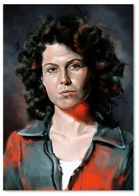 Gario Obraz na plátne Votrelec, portrét Ellen Ripleyovej - Dmitry Belov Rozmery: 80 x 120 cm