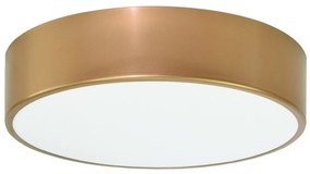Stropné svietidlo so senzorom CLEO 2xE27/24W/230V pr. 30 cm zlatá